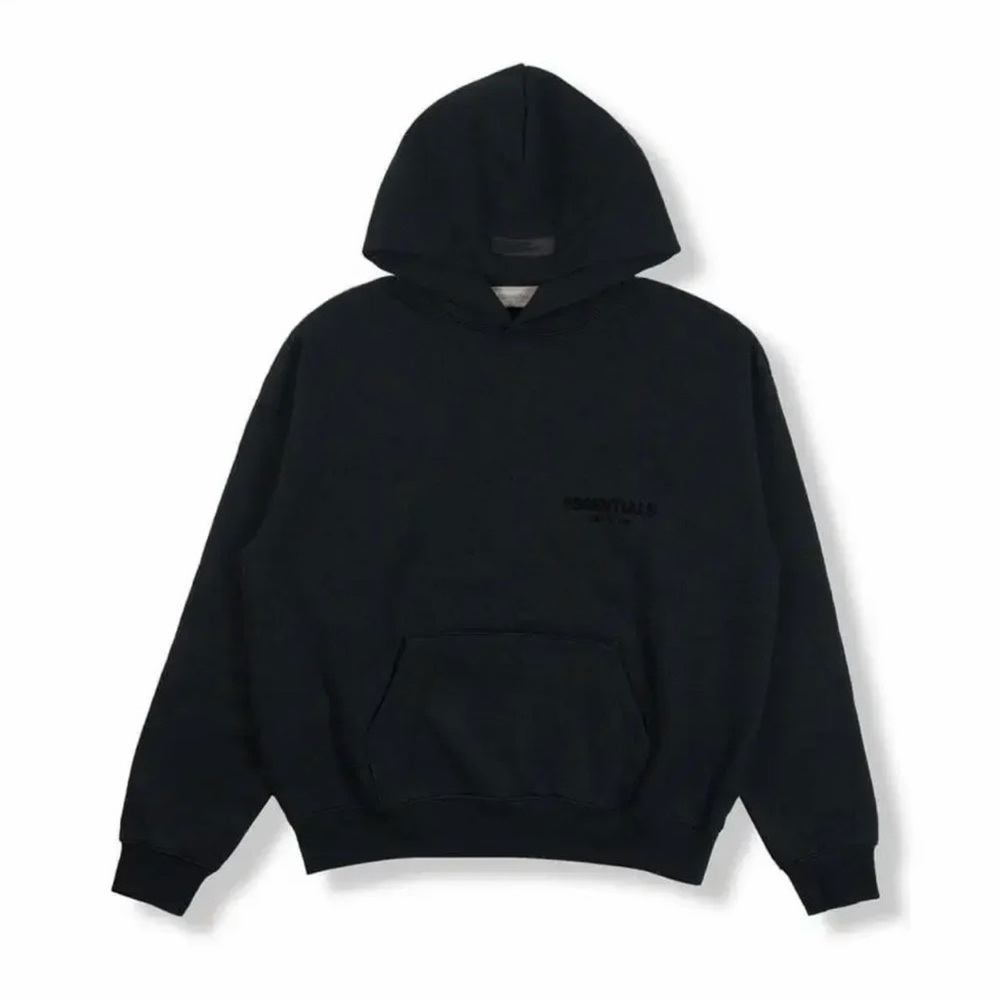Fear of God Essentials Core Collection Black Hoodie